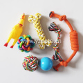 Custom pet dog chew toy cotton rope
